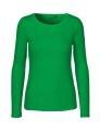 Dames T-shirt Neutral Long Sleeve Groen